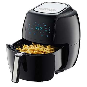 GoWISE USA 5.8-QT 8-in-1 Air Fryer with Recipe Book