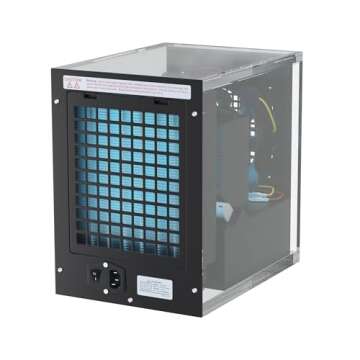 Prolux New Comfort 6 Stage UV, Ozone Generator Air Purifier Cleaner HEPA, Covers 3000 Feet, Acrylic,...