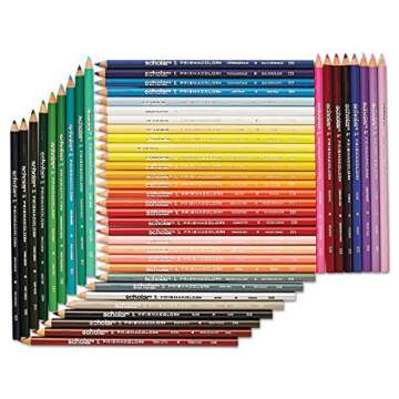 Prismacolor Scholar Colored Pencils, Adult Coloring, 48 Pack