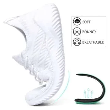 Akk Lightweight Walking Shoes for Women with Memory Foam
