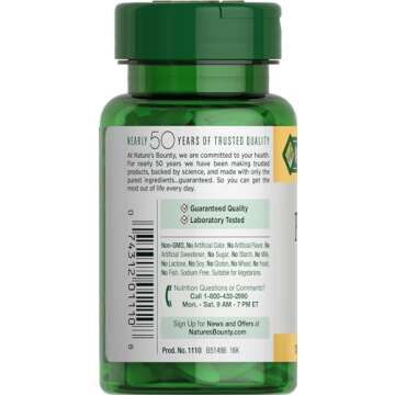 Nature's Bounty Potassium, Supports Fluid Balance, Dietary Supplement, 99 mg, 100 Caplets