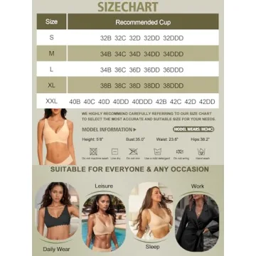 Buy Comfortable Women's Push Up Scalloped Deep V Bra