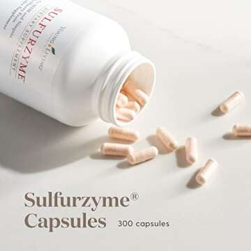 Young Living Sulfurzyme, 300 Capsules, Supports Joint Health, Promotes Healthy Skin and Hair, Aids i...