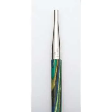 Knit Picks Options 2-3/4" Short Tip Interchangeable Wood Knitting Needle Set (Caspian)