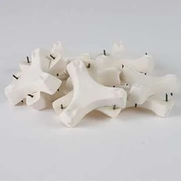 AMACO Pointed Stilts – Pack of 12 for Optimal Kiln Glazing Support