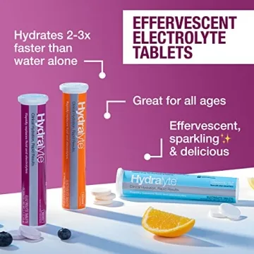 Hydralyte Electrolyte Tablets Fast Hydration Berry Flavor