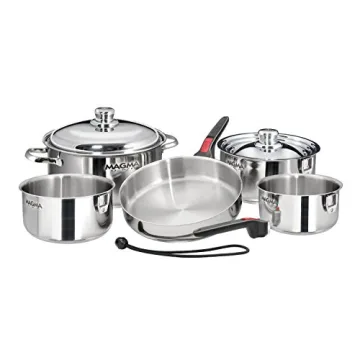 Magma 10-Piece Induction Cookware Set for Efficient Cooking