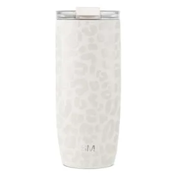 Simple Modern Travel Coffee Mug Tumbler with Flip Lid | Reusable Insulated Stainless Steel Cold Brew...