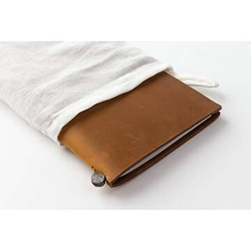 DESIGNPHIL Traveler's Notebook, Regular Size, Camel 15193006