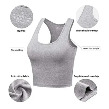 Porvike Crop Top 3-Pack: Stylish Workout Essentials