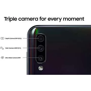 SAMSUNG Galaxy A50 64GB Unlocked Smartphone - Great Features!