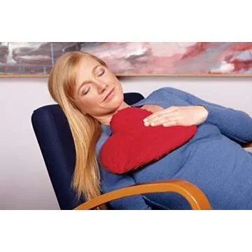 Bucky Heartwarmer Hot & Cold Therapy Pad, Red, Large