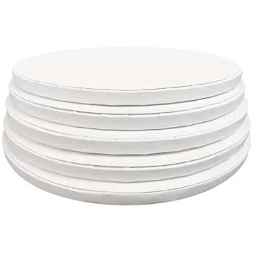 10-Pack Professional 10 inch Cake Boards - Durable & Elegant