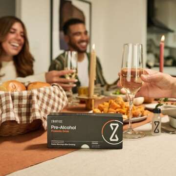 ZBiotics Pre-Alcohol Probiotic Drink for Better Mornings