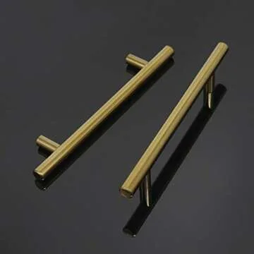 Probrico Gold Kitchen Cabinet Handles for Stylish Homes