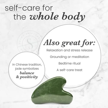 Sdara Jade Roller & Gua Sha Set for Glowing Skin