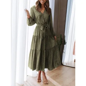 PRETTYGARDEN Women's Floral Maxi Dress for All Occasions