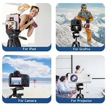 Lusweimi 72-Inch Tripod for Phone and Tablet Photography