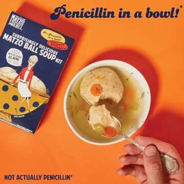 The Matzo Project Matzo Ball Soup Mix Kit, Natural, Vegetarian, No MSG, Nut Free, 3-Pack, 4.5oz Boxes, Kosher but NOT Kosher for Passover