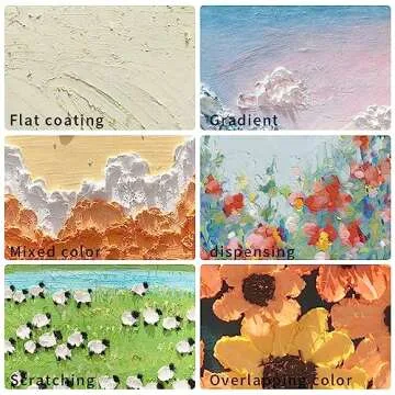 Mifuner Soft Oil Pastels Set (12 Sticks,2 Colors),Colors Heavy Oil Pastels Vibrant and Creamy,Pastels Art Supplies for Artists,Gallery Oil Painting Stick,Adult Art Drawing White and Black