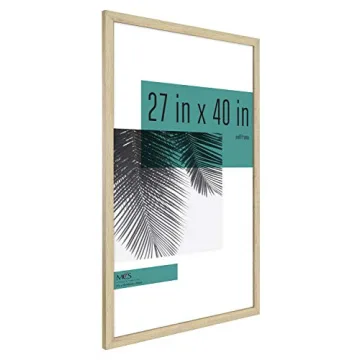 MCS Studio Gallery 27x40 Poster Frame Natural Woodgrain