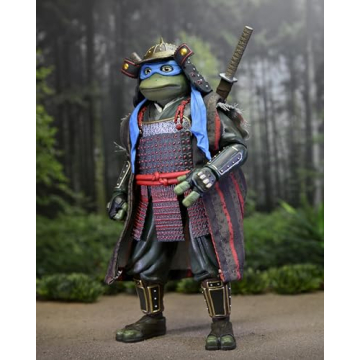 NECA TMNT Leonardo & Michelangelo 1:7 Scale Action Figures