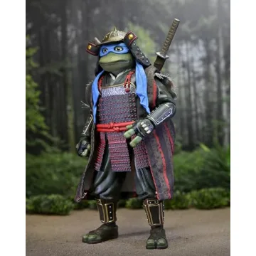 NECA TMNT Leonardo & Michelangelo 1:7 Scale Action Figures