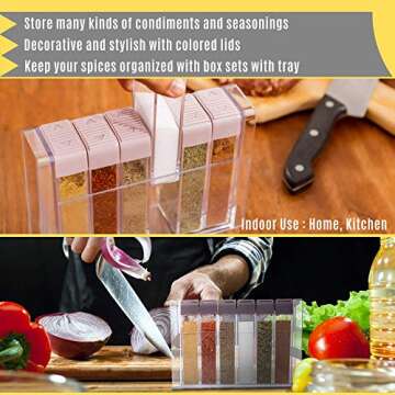 Salt and Pepper Shakers Jars for All Your Spices