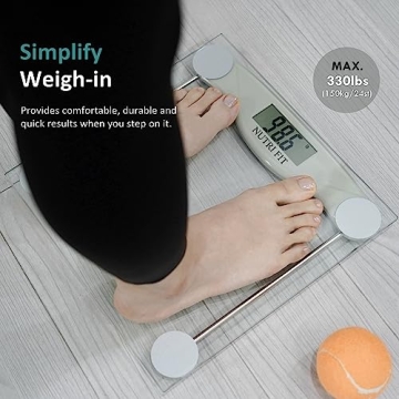 Stylish Digital Bathroom Scale for High Accuracy Weighing
