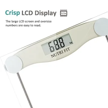 Stylish Digital Bathroom Scale for High Accuracy Weighing