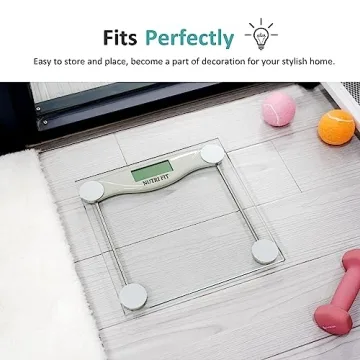 Stylish Digital Bathroom Scale for High Accuracy Weighing