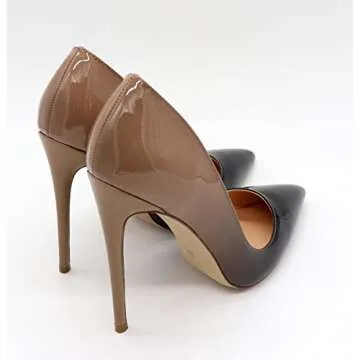 Eldof Women’s High Heel Pumps Elegant Stilettos 4.7in