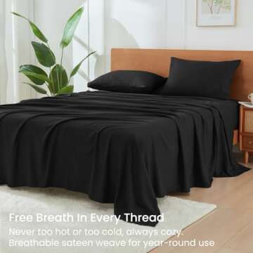 GOKOTTA King Size Microfiber Sheets Set - Ultra Soft & Deep Pocket