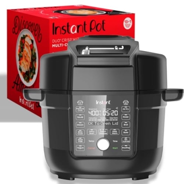 Instant Pot Duo Crisp Ultimate 13-in-1 Air Fryer Pressure Cooker