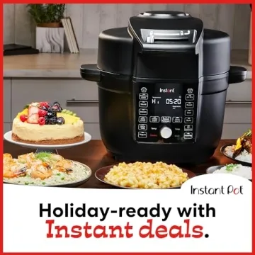 Instant Pot Duo Crisp Ultimate 13-in-1 Air Fryer Pressure Cooker