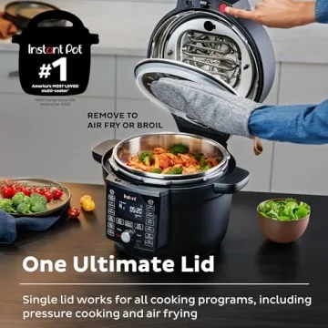 Instant Pot Duo Crisp Ultimate 13-in-1 Air Fryer Pressure Cooker