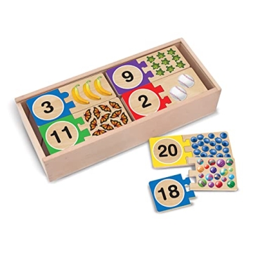 Melissa & Doug Educational Self-Correcting Number Puzzles