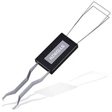 Keycap Puller Stainless Steel Key Removal Tool Keycaps Remover for Mechanical Keyboard Removing Fixi...