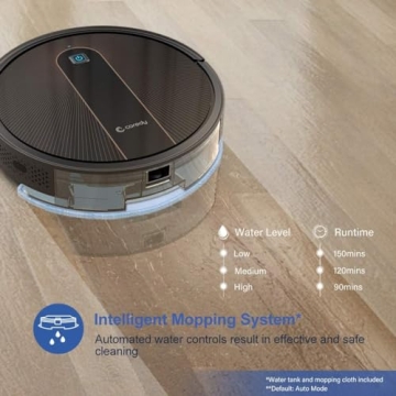 Coredy R750 Robot Vacuum with Alexa & Mopping System