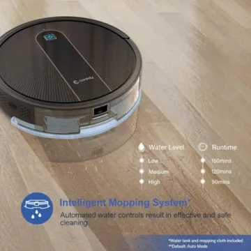 Coredy R750 Robot Vacuum with Alexa & Mopping System