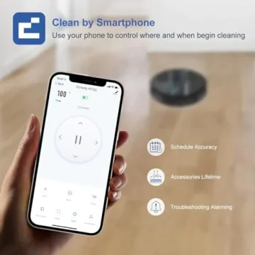 Coredy R750 Robot Vacuum with Alexa & Mopping System