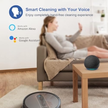 Coredy R750 Robot Vacuum with Alexa & Mopping System