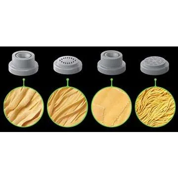 Philips 4-in-1 Pasta Maker Kit: Pappardelle, Tagliatelle, Angel Hair