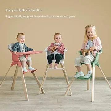 Stokke Clikk High Chair - Ergonomic, Lightweight & Durable