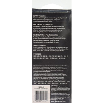 Tweezerman Slant Tweezers for Precision Grooming