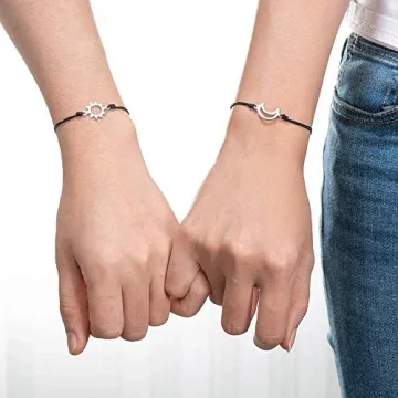 Sister Bracelets - Matching Sun Moon Jewelry Gifts