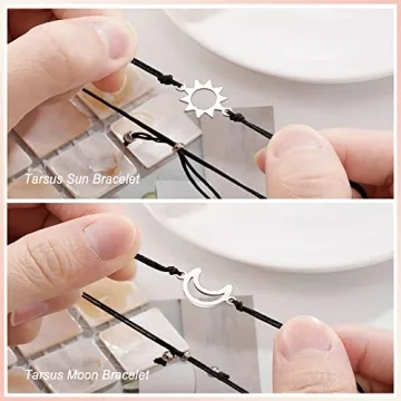 Sister Bracelets - Matching Sun Moon Jewelry Gifts