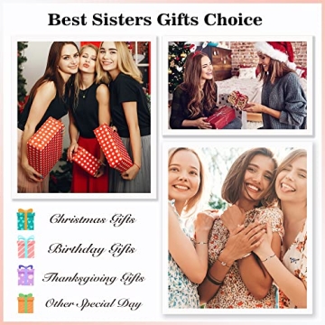 Sister Bracelets - Matching Sun Moon Jewelry Gifts