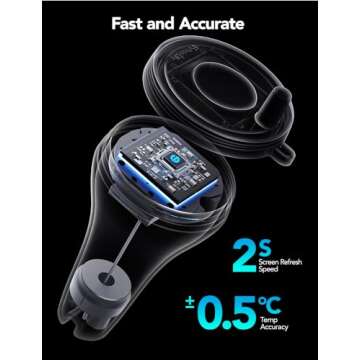 GoveeLife Smart Pool Thermometer with App and Gateway