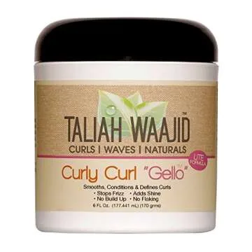 Taliah Waajid Curly Curl Gelo, Conditioning And Hydrating Gel 6 Oz